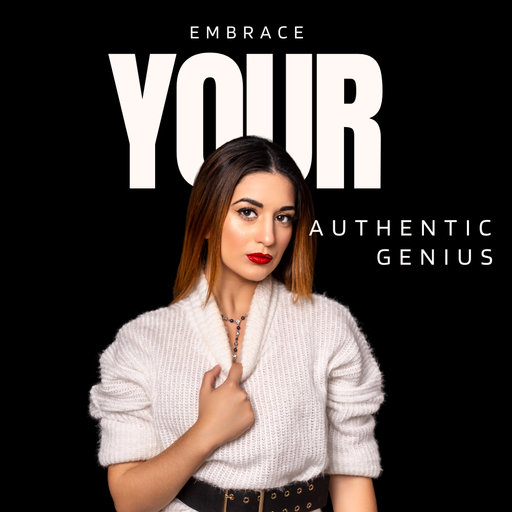 Authentic Genius Program Cover for Home page of Website